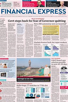 Financial Express Delhi - November 1st 2018