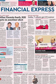Financial Express Delhi - November 3rd 2018