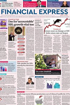 Financial Express Delhi - December 13th 2018