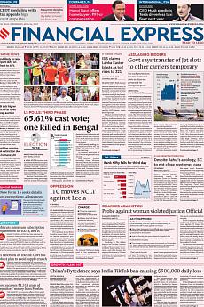 Financial Express Delhi - April 24th 2019