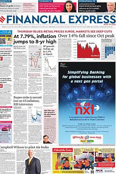 Financial Express Delhi - May 13th 2022